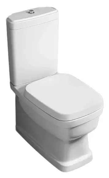 Simas Evolution Чаша для унитаза моноблок 37х64 см, универсальный слив, цвет: белый глянцевый EVO07bi