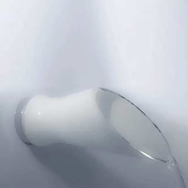 Bongio Soffi Встраиваемый излив для ванны, цвет белый/хром 60972CR44