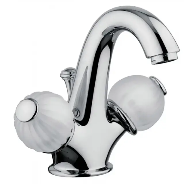 Bongio Rivoli Смеситель для раковины на 1отв., цвет хром/Cristallo 00 05521CR00