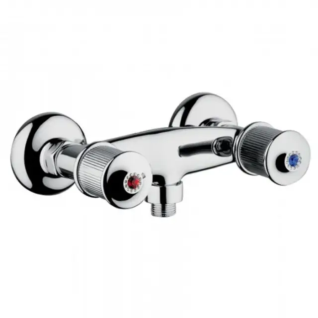 Bongio Impero Смеситель для душа, цвет хром/Blue and Red Swarovski 65523CR00