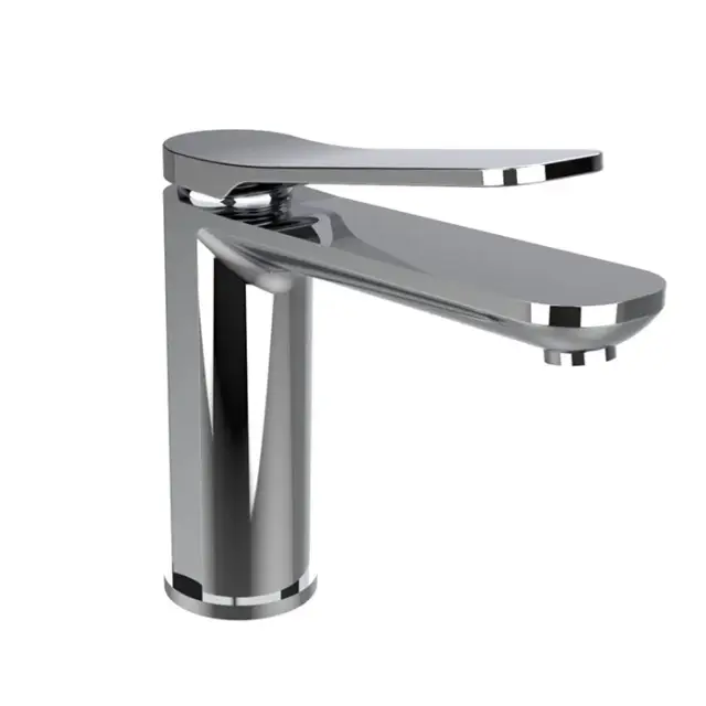 Bongio Gio Смеситель для раковины на 1 отв., излив 12,6 см, с донным клапаном, цвет хром 80521CRPR