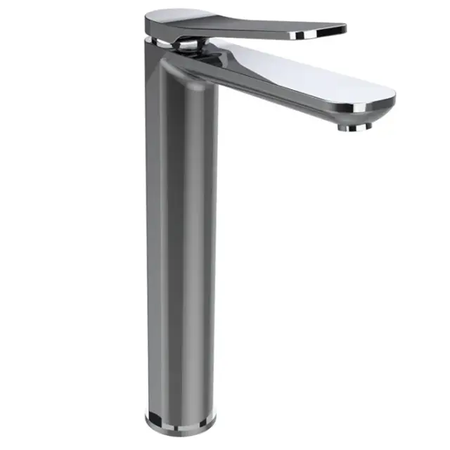 Bongio Gio Смеситель для раковины высокий 28 см на 1 отв., излив 141 см, цвет хром 80520CRPR