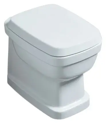 Simas Evolution Унитаз приставной 37х54 см, универсал. слив, без крышки-сиденья, цвет: белый глянц. EVO01bi