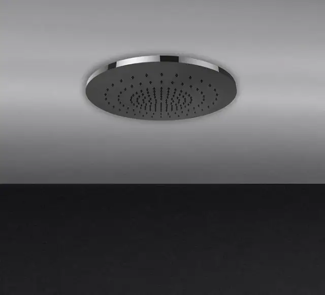 Gessi Minimali Встраиваемая в потолок душевая система d35 см, цвет: mirror steel 57803#238