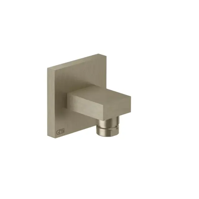 Gessi Rettangolo Вывод воды на 1/2, цвет: finox brushed nickel 20169#149