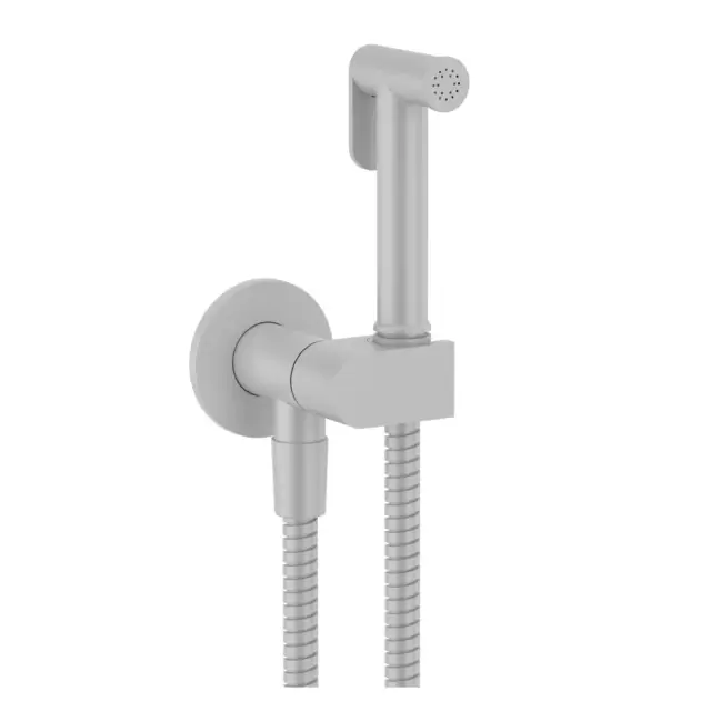 Gessi Гигиенический душ с предохранительным клапаном, со шлангом 1.25 м, цвет: matte white 45126#279