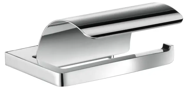 Keuco Collection Moll Держатель туалетной бумаги закрытый, подвесной, цвет: нержавеющая сталь 12760 210000