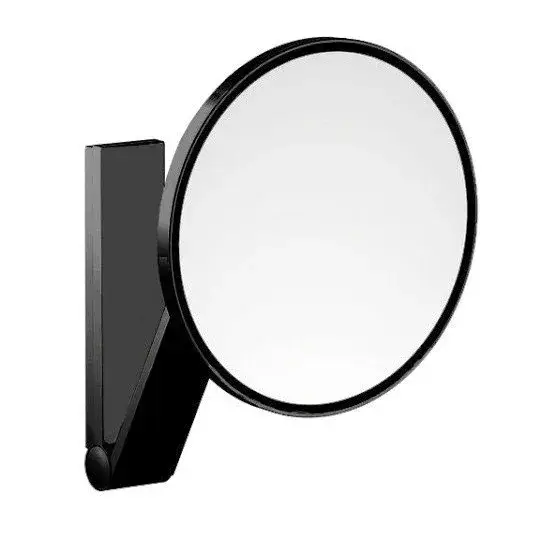 Keuco Kosmetikspiegel Косметическое зеркало подвесное 5-ти кратное увеличение, цвет: хром черный 17612 130000