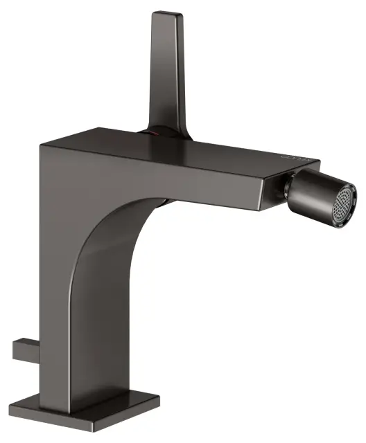 Keuco Edition 11 Смеситель для биде, с донным клапаном G1 1/4, цвет: титан черный 51109 350000