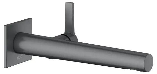 Keuco Edition 11 Смеситель для раковины рычаж., 1 потреб., изл. 26,5 см, встр., цвет:хром черный 51116 132302