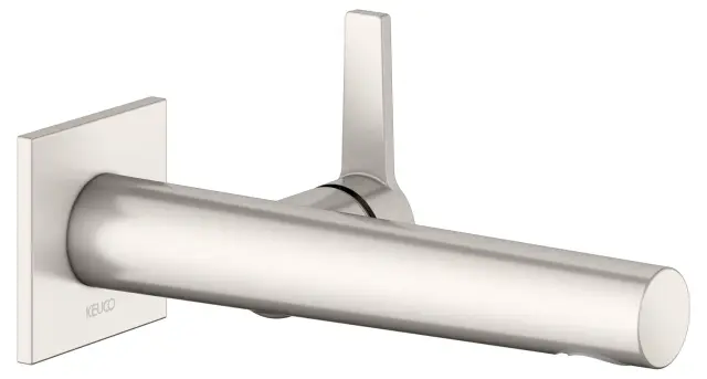 Keuco Edition 11 Смеситель для раковины рычажный, на 1 потреб., излив 19,7 см, встр., цвет:никель 51116 051302