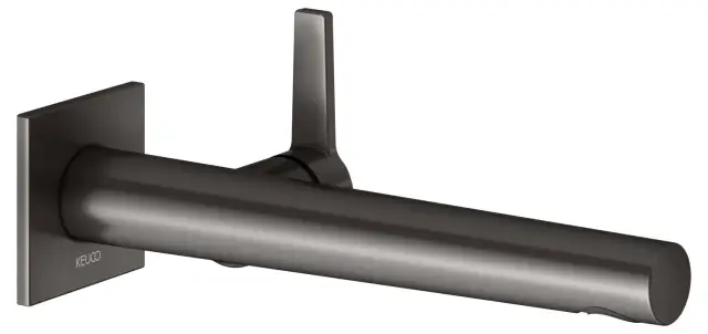 Keuco Edition 11 Смеситель для раковины рычаж., 1 потреб., излив 26,5см, встр., цвет:титан черный 51116 352302