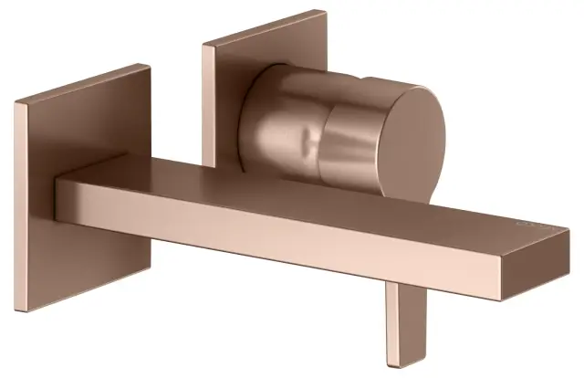 Keuco Edition 11 Смеситель для раковины рычаж., 2 потреб., излив 21,9см, встр., цвет:красное зол. 51116 290201