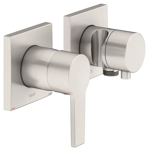 Keuco Edition 11 Смеситель для душа встраив., внеш. часть, 2 потреб., с переключателем, цвет:никель 51151 051222