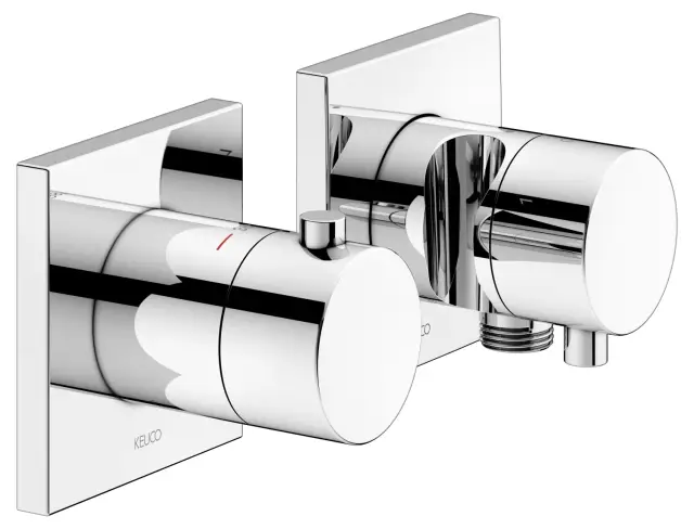 Keuco Edition 11 Смеситель для душа термостатический 3 потребителя, встр., внешняя часть, цвет: хром 51153 011232