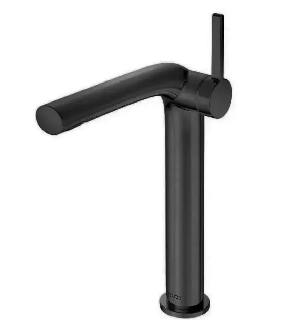 Keuco Edition 400 Смеситель для раковины 240, без д/к и гарнитура, излив 24,1 см, цвет:хром черный 51502 130102