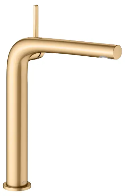 Keuco Edition 400 Смеситель для раковины рычажный 240, без д/к, изл. 24,1 см, цвет: латунь 51502 250102