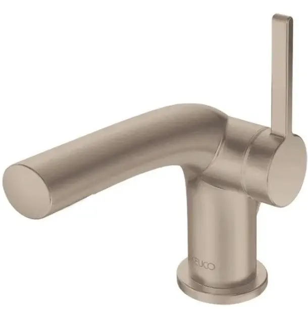 Keuco Edition 400 Смеситель для раковины рычажный 80, без д/к и гарнитура для слива, цвет: никель 51504 050100