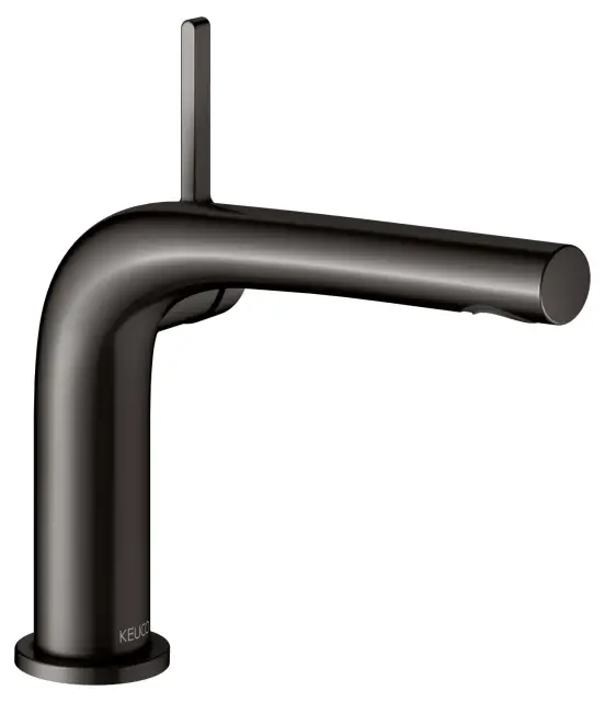Keuco Edition 400 Смеситель для раковины рычажный 120, без д/к и гарнитура, цвет: титан черный 51504 350102