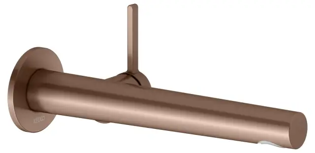 Keuco Edition 400 Смеситель для раковины рычаж., 1 потреб., изл. 24,3см, встр., цвет:красное зол. 51516 292101