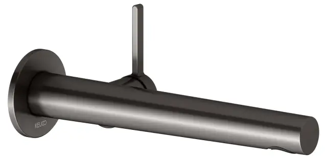 Keuco Edition 400 Смеситель для раковины рыч., 1 потреб., излив 24,3 см, встр., цвет:титан черный 51516 352101