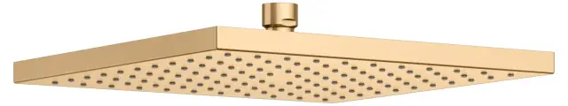 Keuco Brausen und Brausezubehör Верхний душ без кронштейна 25 см, 1 вид струи, цвет: латунь 53086 250100