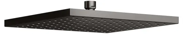 Keuco Brausen und Brausezubehör Верхний душ без кронштейна 25 см, 1 вид струи, цвет: титан черный 53086 350100