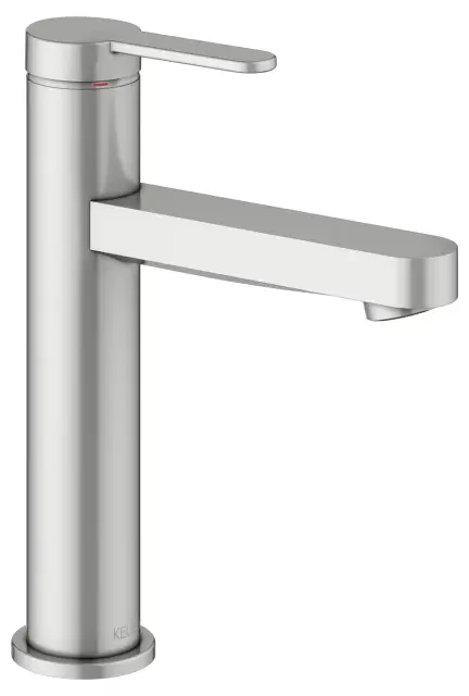 Keuco Ixmo Смеситель для раковины рычажный 130, без д/к и гарнитура для слива, цвет: нерж. сталь 59501 213101