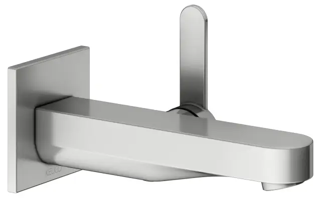 Keuco Ixmo Смеситель для раковины рычажный, 1 потребитель, излив 18,1см, встр., цвет: нерж. сталь 59516 210302