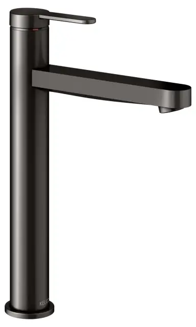 Keuco Ixmo Смеситель для раков. рычаж.210, без д/к и гарнитура слива, изл. 21,5см, цвет:титан черный 59510 353100