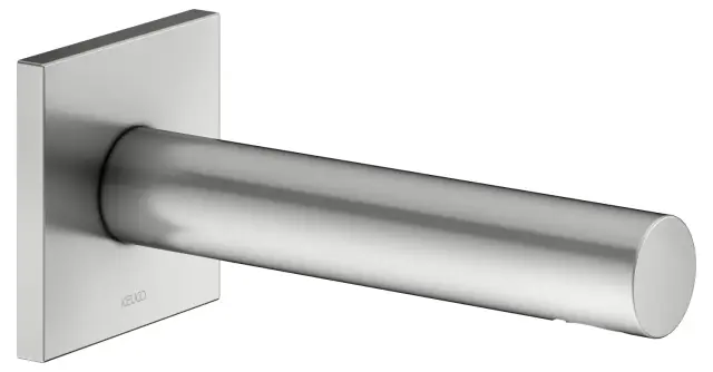 Keuco Ixmo Излив настенный для ванны 20,2 см, с аэратором, цвет: нержавеющая сталь 59545 210102