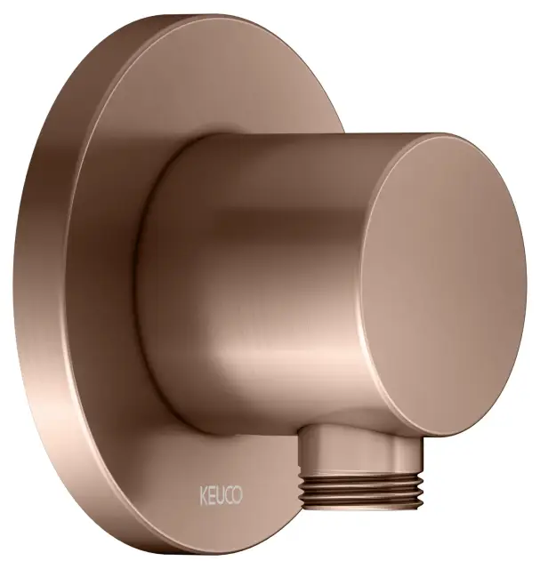 Keuco Ixmo Шланговое подключение DN15, круглая розетка, цвет: красное золото 59547 290001