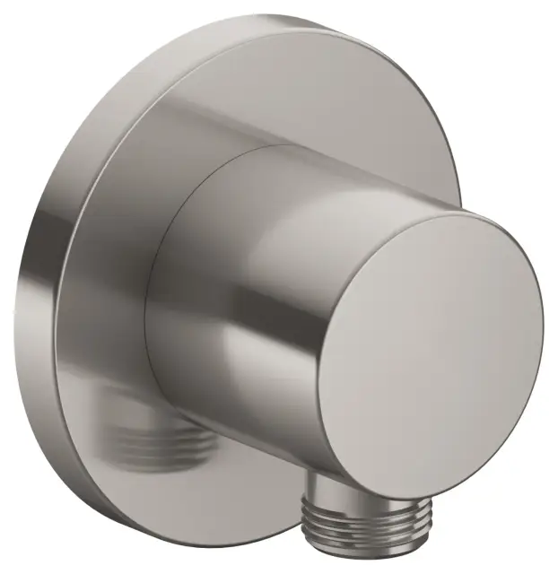 Keuco Ixmo Шланговое подключение DN15, круглая розетка, цвет: нержавеющая сталь 59547 070001