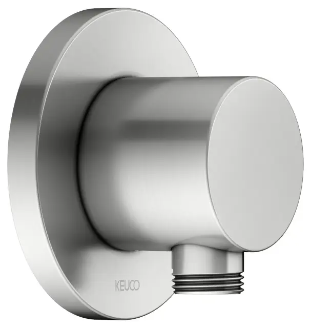 Keuco Ixmo Шланговое подключение DN15, круглая розетка, цвет: нержавеющая сталь 59547 210001