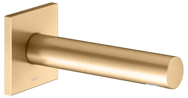 Keuco Ixmo Излив настенный для ванны 20,2 см, с аэратором, цвет: латунь 59545 250102