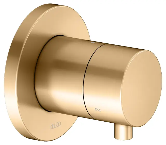 Keuco Ixmo Вентиль-переключатель на 3 потребителя DN15, внешняя часть, цвет: латунь 59548 251001