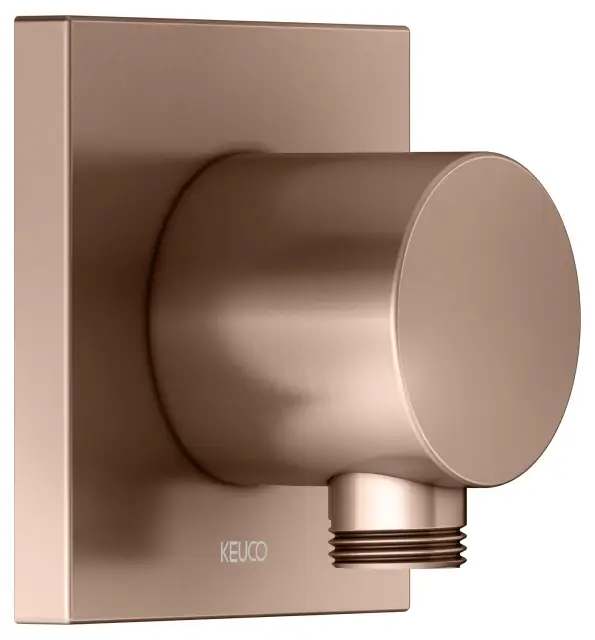 Keuco Ixmo Шланговое подключение DN15, квадратная розетка, цвет: красное золото 59547 290002