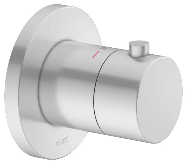 Keuco Ixmo Смеситель для душа термостатический, 1 потреб., встраив., внеш. часть, цвет: алюминий 59553 170001