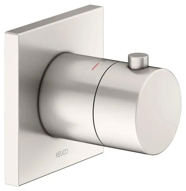 Keuco Ixmo Смеситель для душа термостатический, на 1 потребитель, внешняя часть, встр., цвет: никель 59553 050002