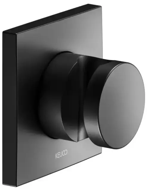 Keuco Ixmo Настенный держатель душевой лейки, цвет: хром черный 59591 130002