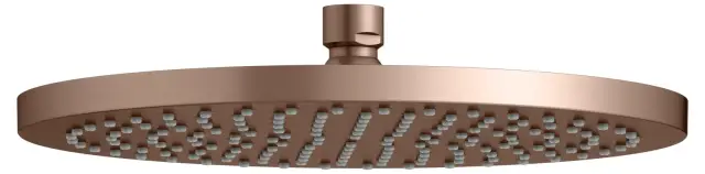 Keuco Brausen und Brausezubehör Верхний душ без кронштейна d25 см, 1 вид струи, цвет: красное золото 59886 290201