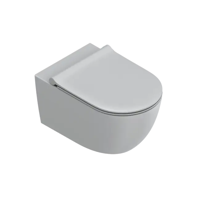 Catalano Sfera Унитаз подвесной безободковый 35x55 см, смыв торнадо, Cataglaze, цвет: цемент матовый 0511550023