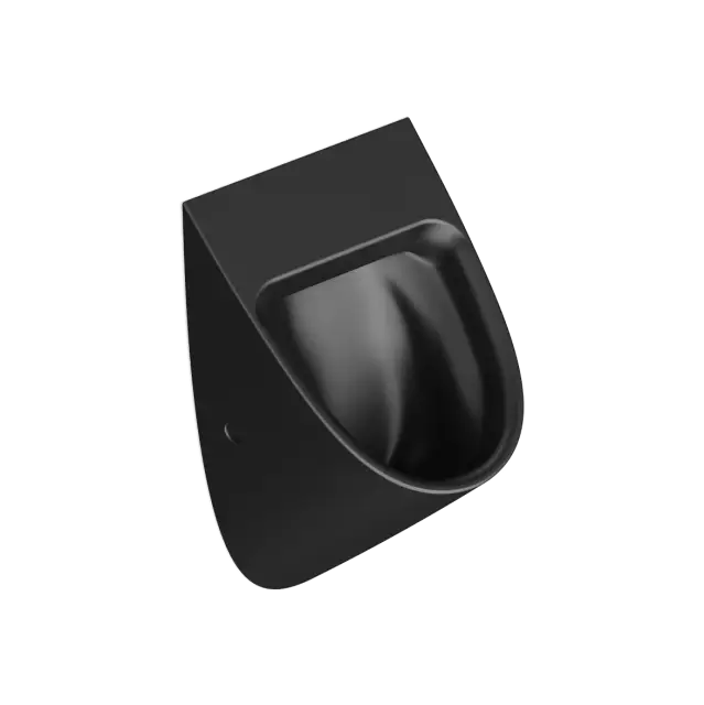 Catalano Comfort Писсуар подвесной со скрытым подводом воды покрытие Cataglaze, цвет: черный матовый 0932540022