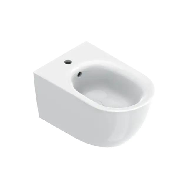 Catalano Sfera Биде подвесное 35x55 см, 1 отв с переливом, покрытие Cataglaze, цвет: белый глянцевый 0518551001