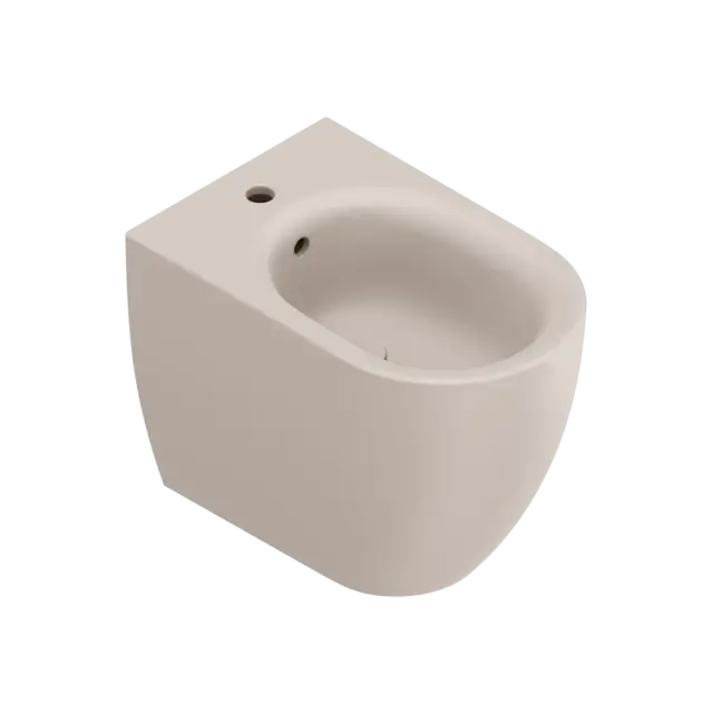 Catalano Sfera Биде приставное 35x55 см, 1 отв., с переливом, покр. Cataglaze, цвет: seta матовый 0519551031