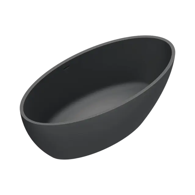 Catalano Vasca Ванна отдельностоящая 165x80 см, цвет: черный матовый 7239010022