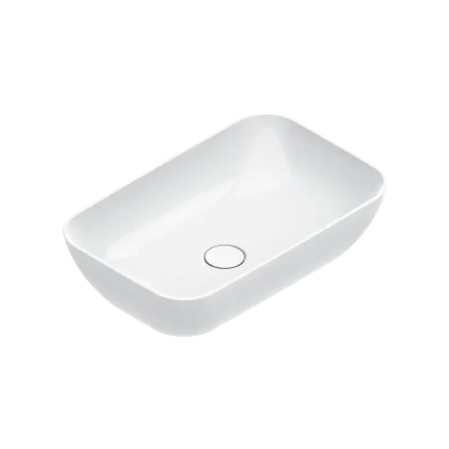 Catalano Green Раковина чаша 60x38x15h см, без перелива, покрытие Cataglaze, цвет: белый глянцевый 0422610001