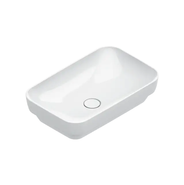 Catalano Green Раковина встраиваемая сверху 60x38 см, без перелива, Cataglaze, цвет: белый глянцевый 0424600001