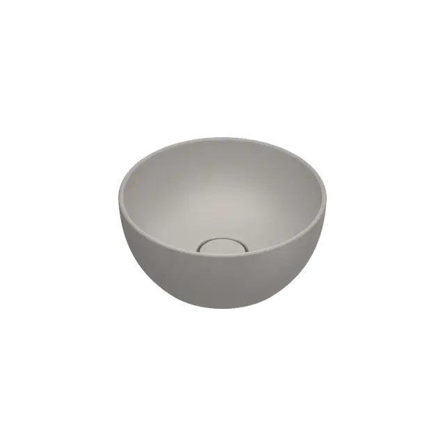 Catalano Sfera Раковина чаша d32x14h см, без перелива, покрытие Cataglaze, цвет: tortora матовый 0523320032