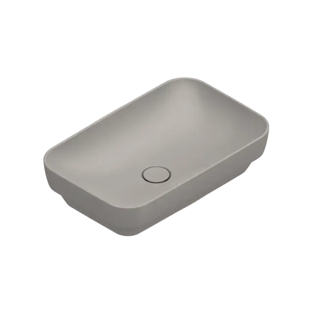 Catalano Green Раковина встраиваемая сверху 60x38 см, без перелива, Cataglaze, цвет: tortora матовый 0424600032